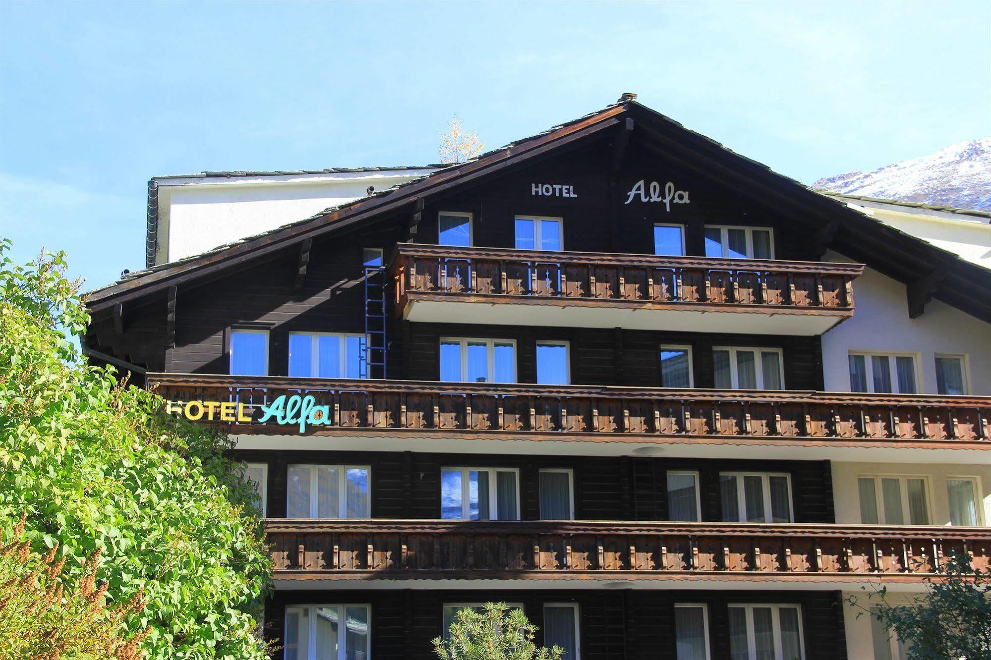 Hotel Alfa Zermatt Eksteriør bilde